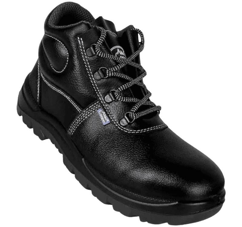 Safety Shoes​ that NIPSTec workers used during the installation and maintenance of a rainwater harvesting system, emphasizing employee safety measures.